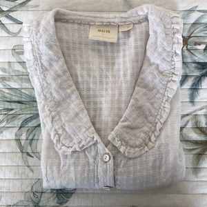ANTHRO Maeve Babydoll Blouse